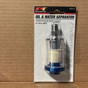 Oil and water separator